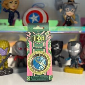 Wicked Shiz Pin - Blue and Gold